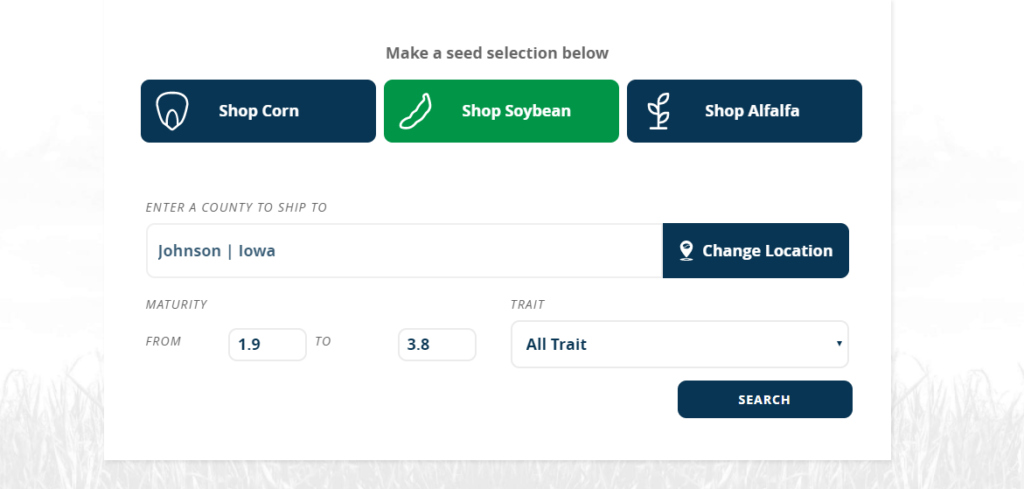 Buy Soybean Seed Online - Shop Page
